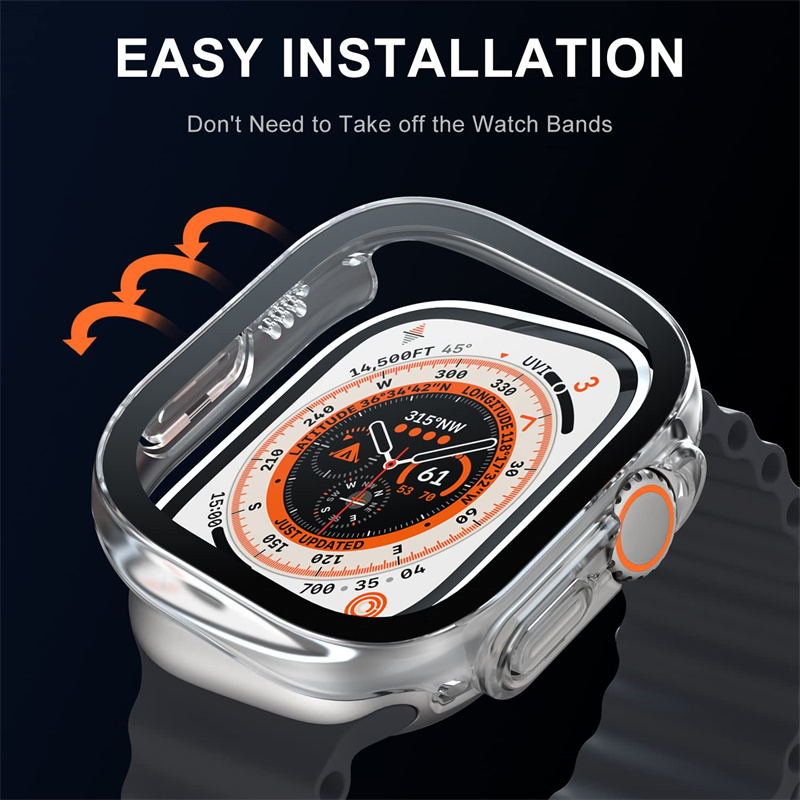 Glass+case For Apple Watch Ult - огляд і ціна Smartwatch Luxury Watches