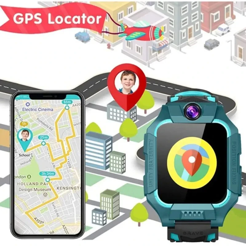VIVO 2026 Kids 4G Smart Watch  - огляд і ціна Smartwatch Watches Gift For Boys With Gps