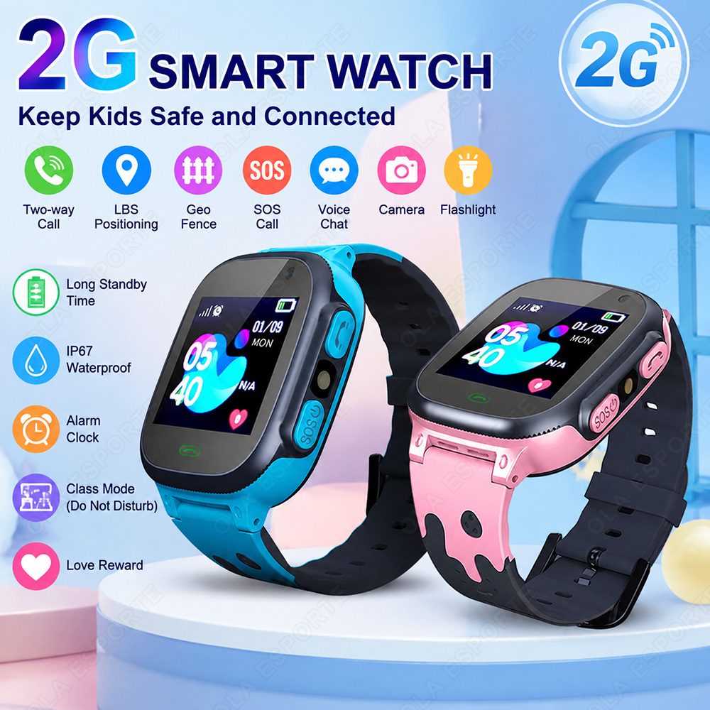 New Kids Smart Watch Child HD  - огляд і ціна Smartwatch Watches Gift For Boys With Gps