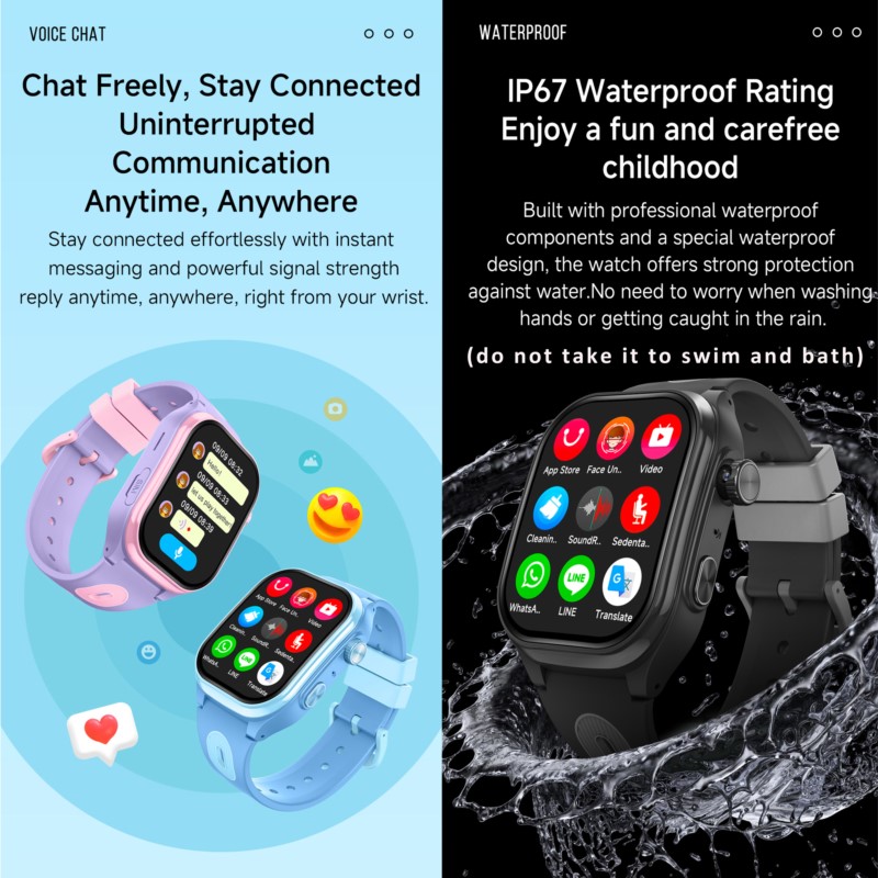 Kids 4G Smartwatch with 2.0 In - огляд і ціна Smartwatch Watches For Kids With Gps