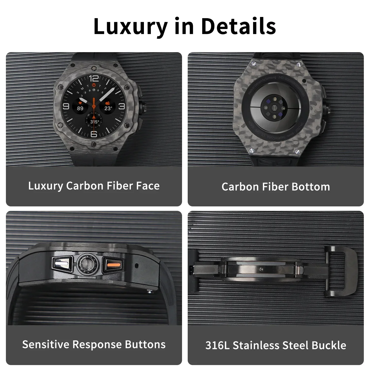 Luxury Modification Kit for Sa - огляд і ціна Smartwatch Luxury Watches