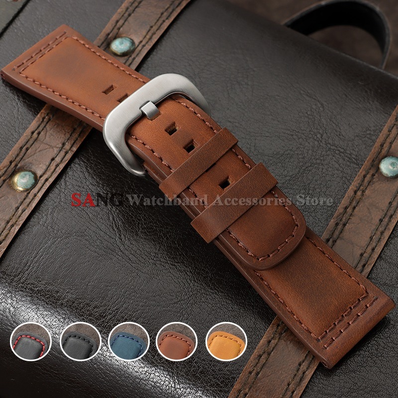 28mm Vintage Leather Watchband - огляд і ціна Seiko Watches Smartwatch