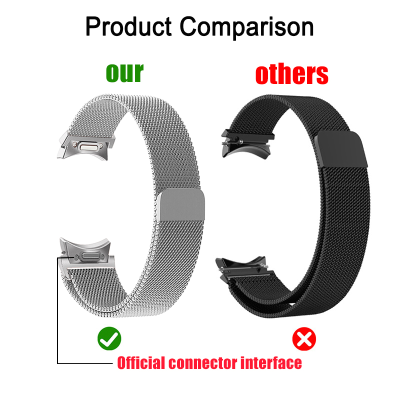 Milanese Loop Band For Samsung - огляд і ціна Smartwatch Samsung Watches For Women