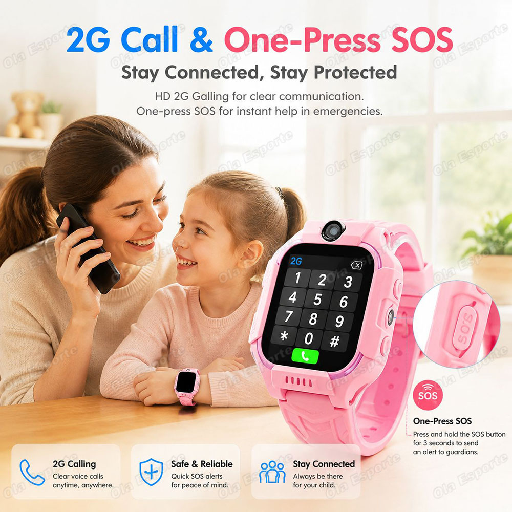 2027 New 2G/5G Kids Smart Watc - огляд і ціна Smartwatch Watches Gift For Boys With Gps