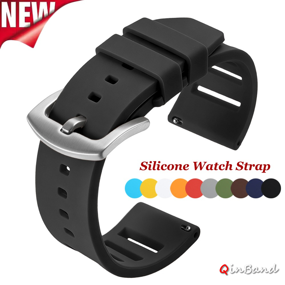 20mm 22mm Silicone Rubber Watc - огляд і ціна Seiko Watches Smartwatch