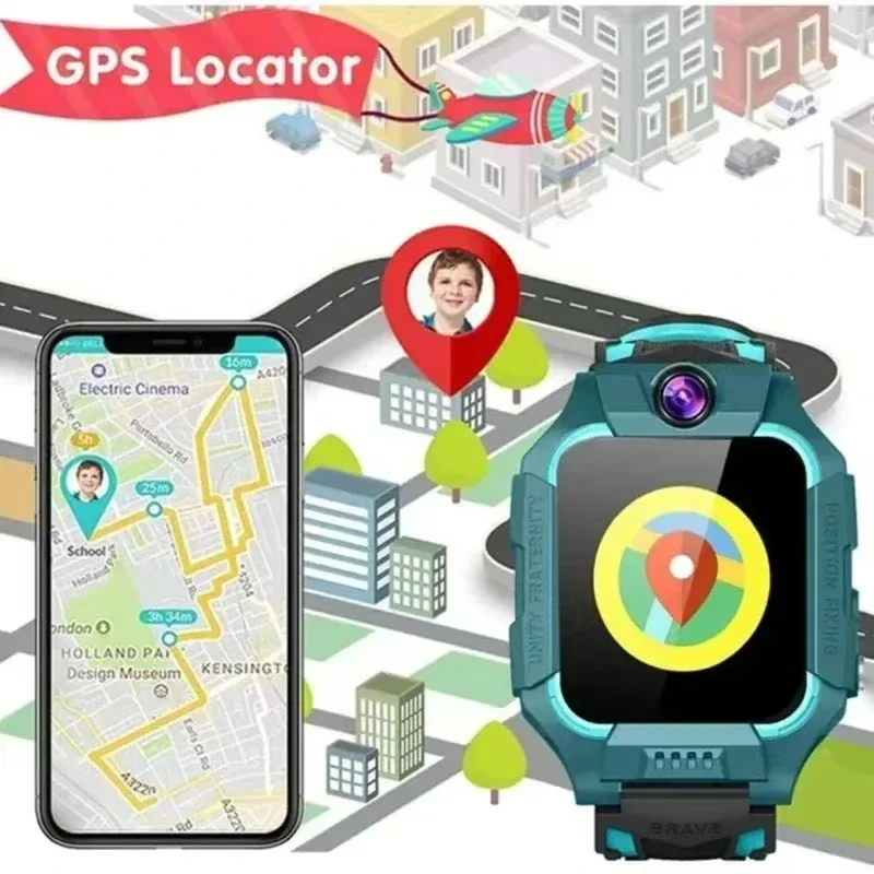 Lenovo 5G Kids Smart Watch Gif - огляд і ціна Smartwatch Watches Gift For Boys With Gps