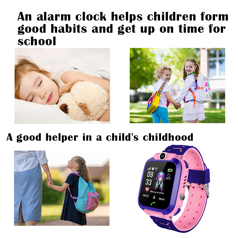 Q12B Kids Smart Watch with SOS - огляд і ціна Smartwatch Watches Gift For Boys With Gps