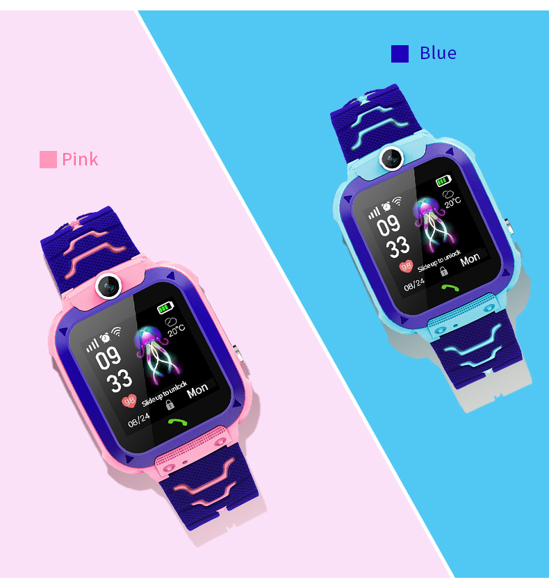 Q12B Kids Smart Watch with SOS - огляд і ціна Smartwatch Watches Gift For Boys With Gps