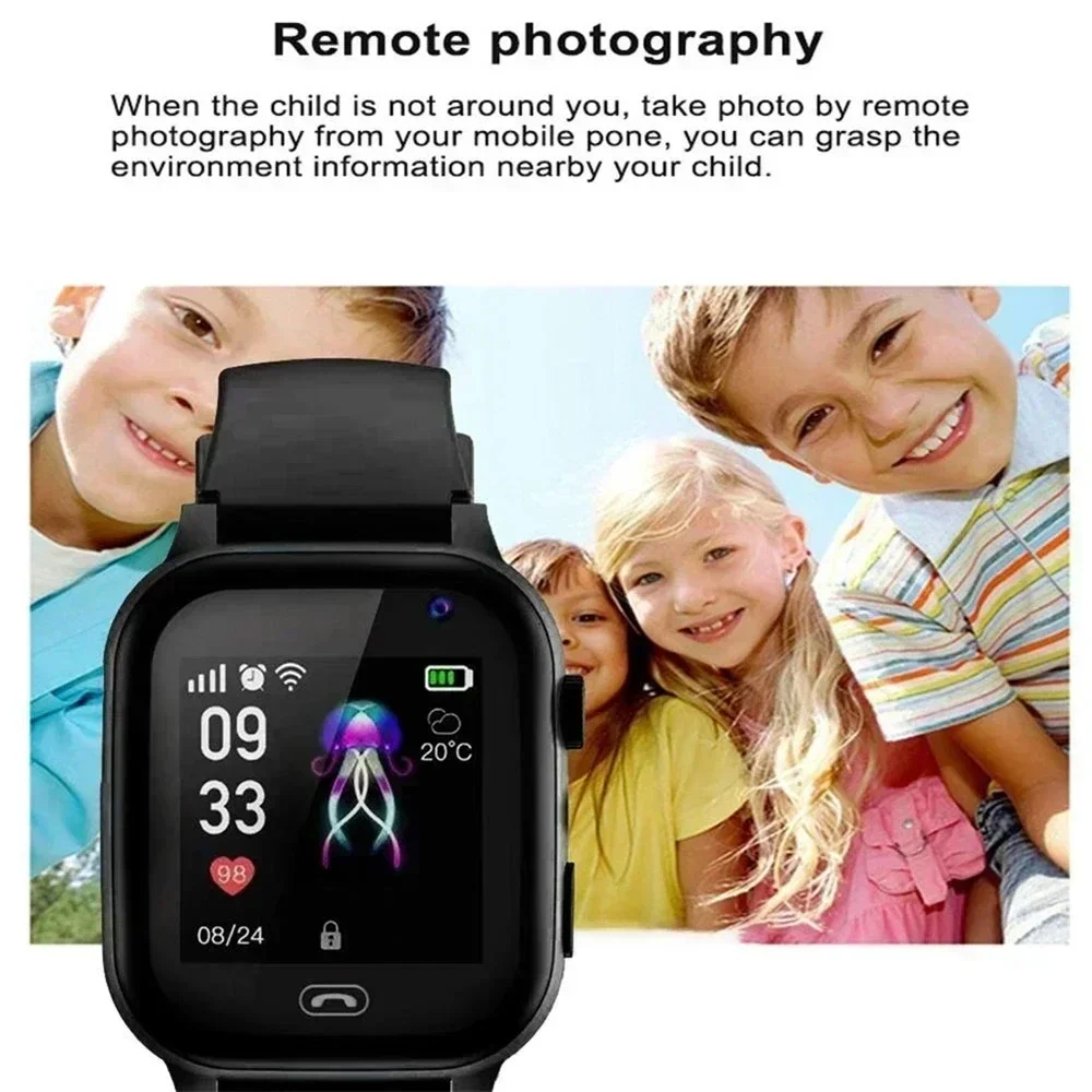 Lenovo Kids Smart Watch SOS Wi - огляд і ціна Smartwatch Watches Gift For Boys With Gps