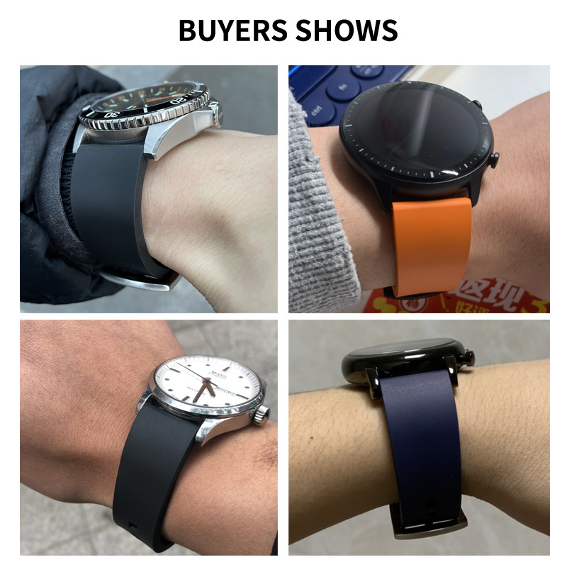 19/20/21/22/24mm Rubber Watch  - огляд і ціна Tissot Watches Smartwatch