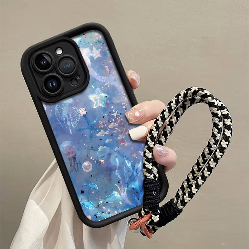 Blue Purple Jellyfish Strap Ro - огляд і ціна Samsung Galaxy Strap