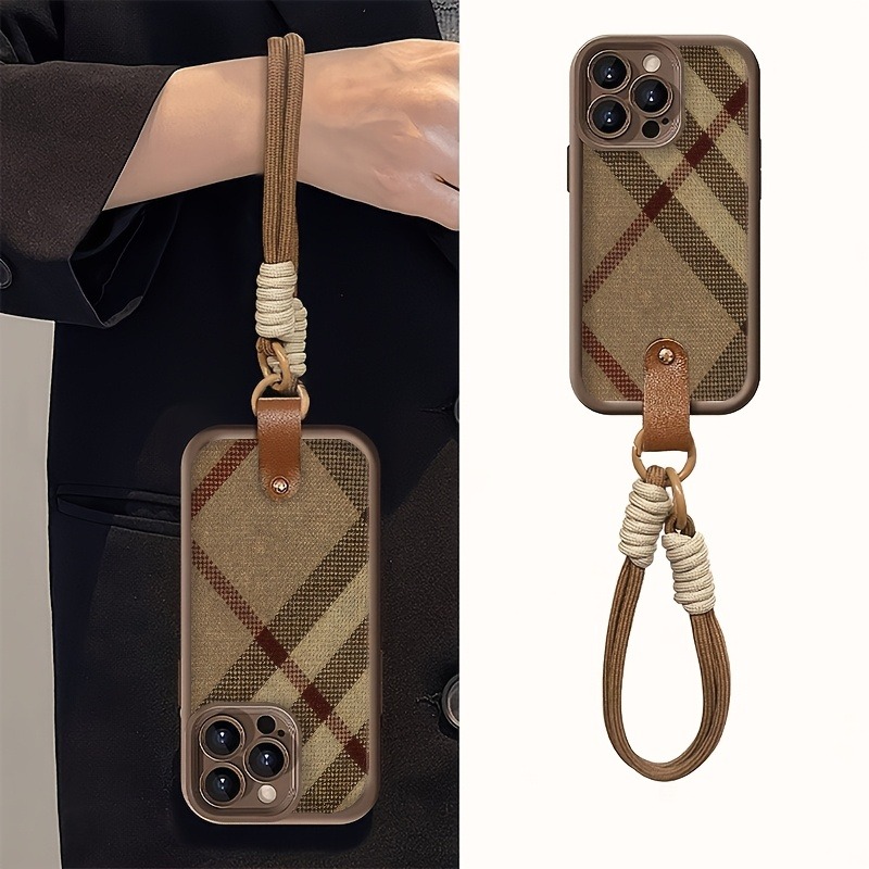 Brown Stripes Lanyard Strap Ro - огляд і ціна Samsung Galaxy Strap