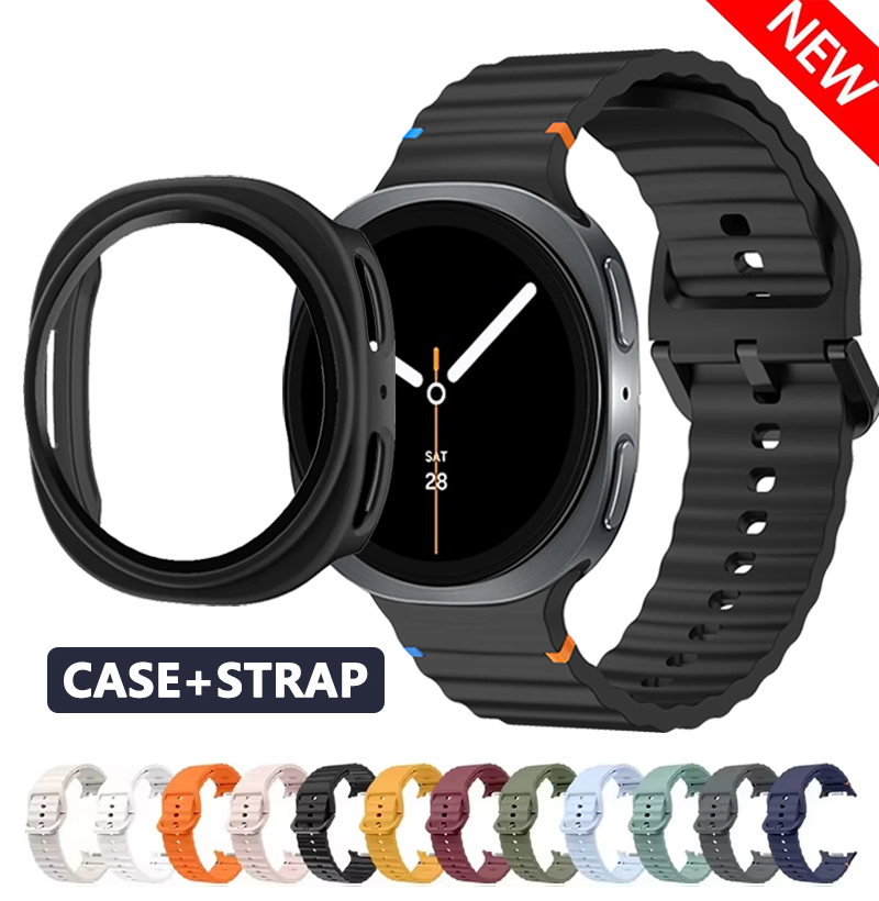 Hollow case+Official Silicone  - огляд і ціна Smartwatch Samsung Watches For Women