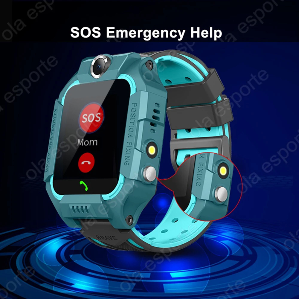 Kids Smart Watch SIM Card GPS  - огляд і ціна Smartwatch Watches Gift For Boys With Gps