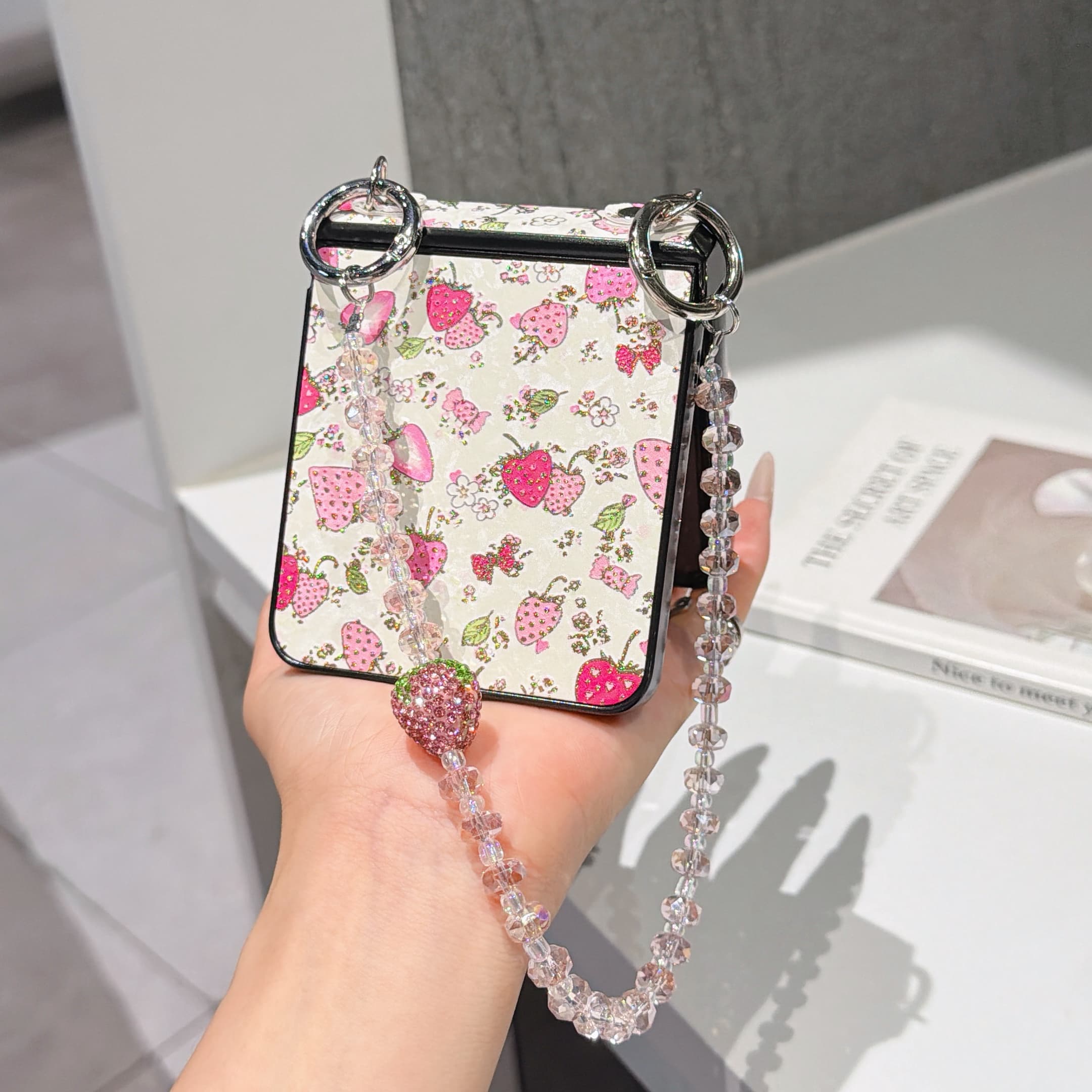 Hinge Protection PU Leather Co - огляд і ціна Samsung Galaxy Strap