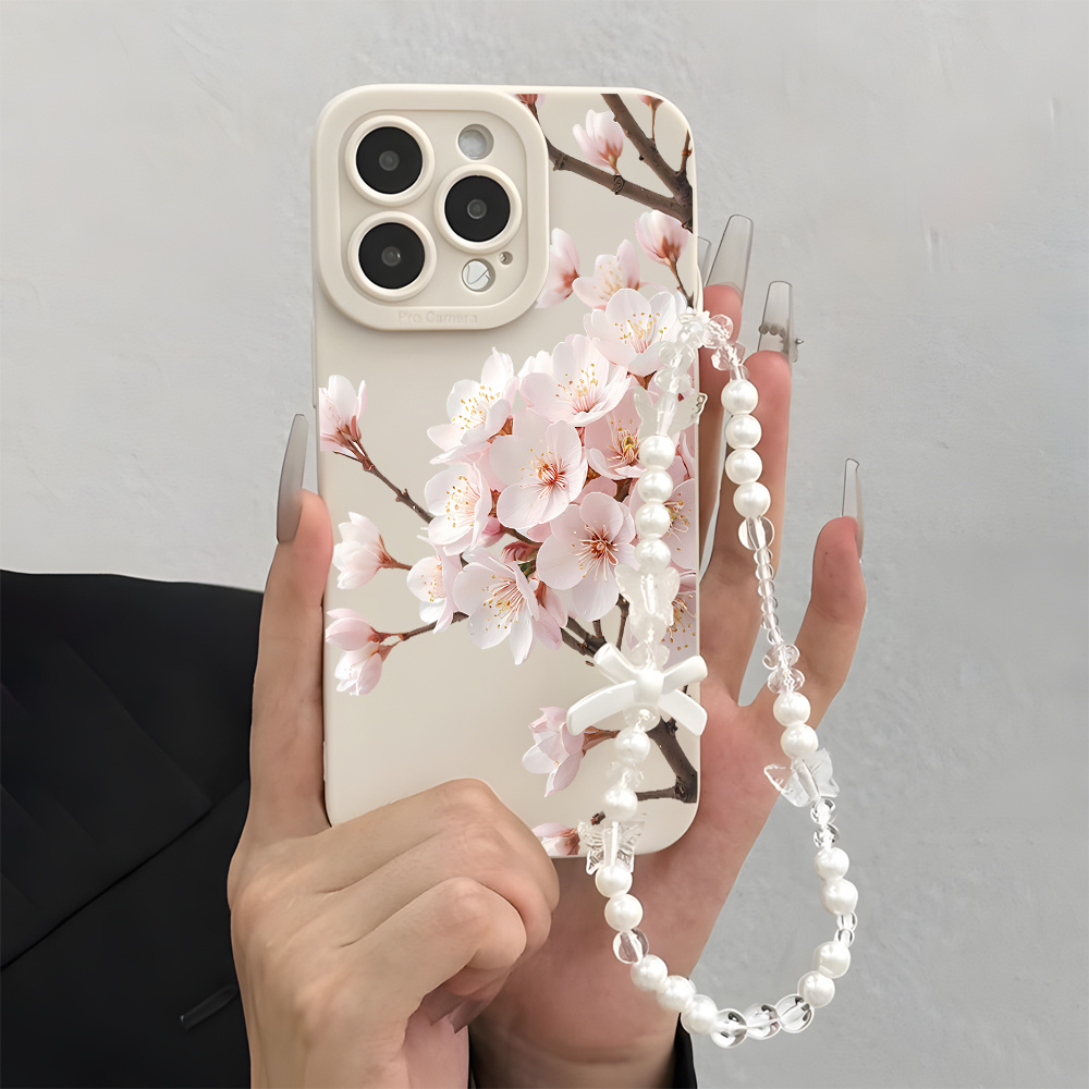 Wrist Strap Lanyard Pink Cherr - огляд і ціна Samsung Galaxy Strap