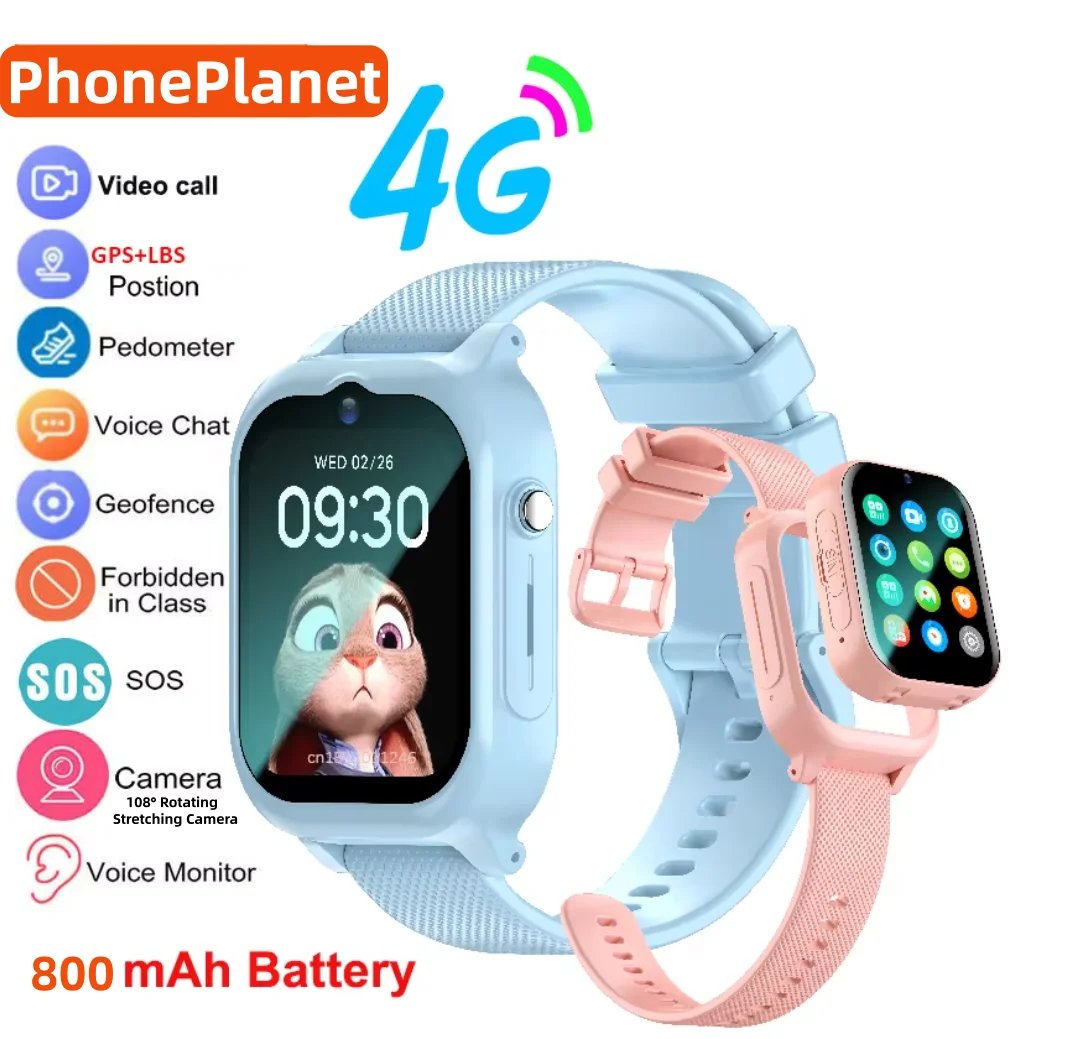 4G Kids Smart Watch with GPS S - огляд і ціна Smartwatch Watches For Kids With Gps