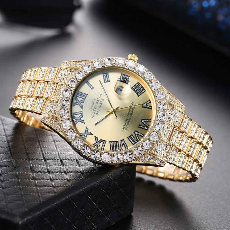 Men Quartz Watch Luxury Steel  - огляд і ціна Smartwatch Luxury Watches