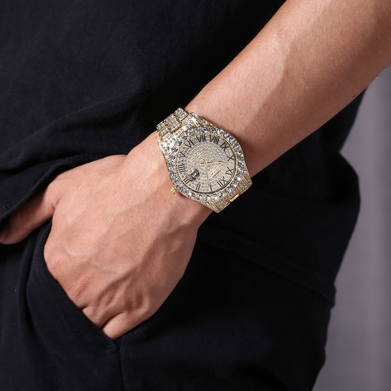 Men Quartz Watch Luxury Steel  - огляд і ціна Smartwatch Luxury Watches