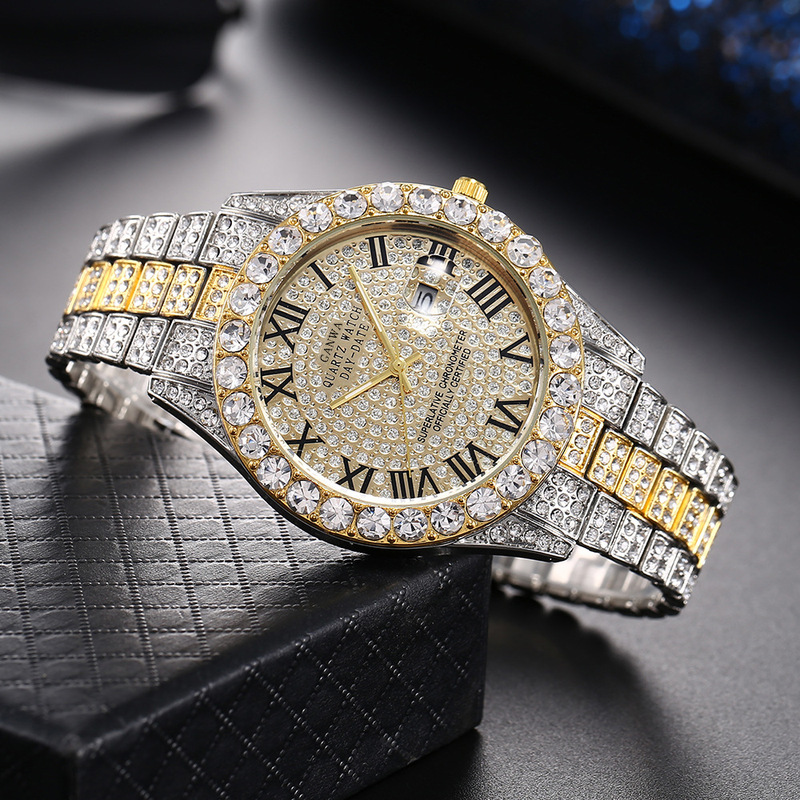 Men Quartz Watch Luxury Steel  - огляд і ціна Smartwatch Luxury Watches