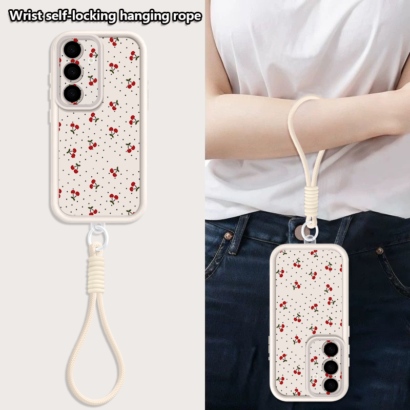 Little Cherry Pattern Lanyard  - огляд і ціна Samsung Galaxy Strap
