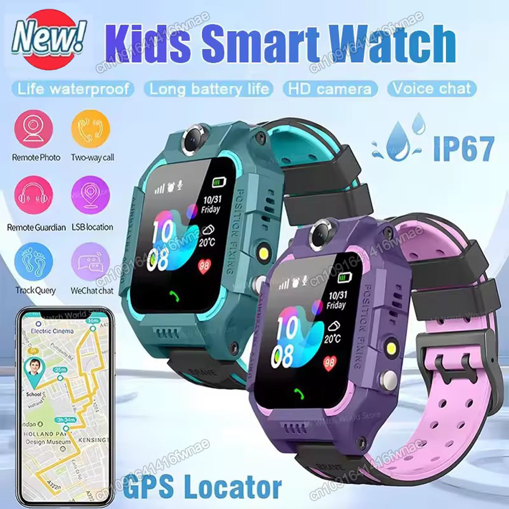 2026 Kids 2G Smart Watch SOS G - огляд і ціна Smartwatch Watches Gift For Boys With Gps