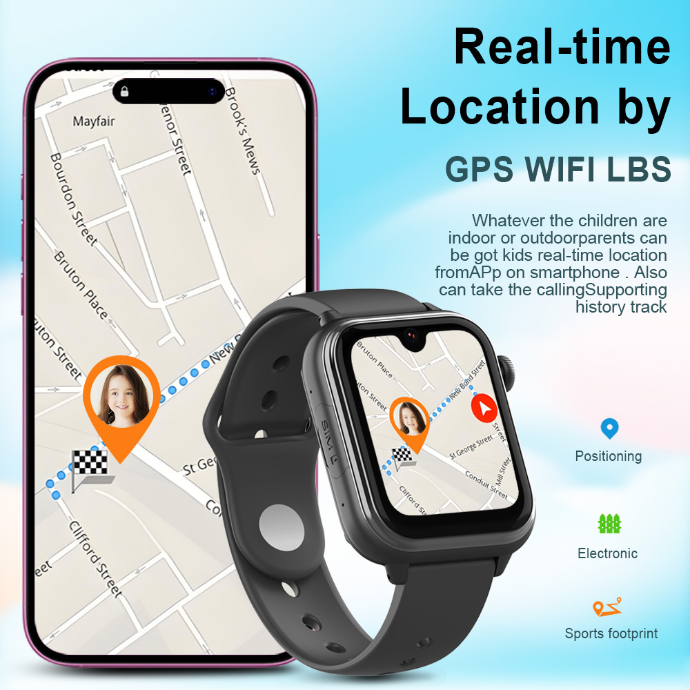 Wonlex KT37 GPS Smart Watch Ki - огляд і ціна Smartwatch Watches For Kids With Gps