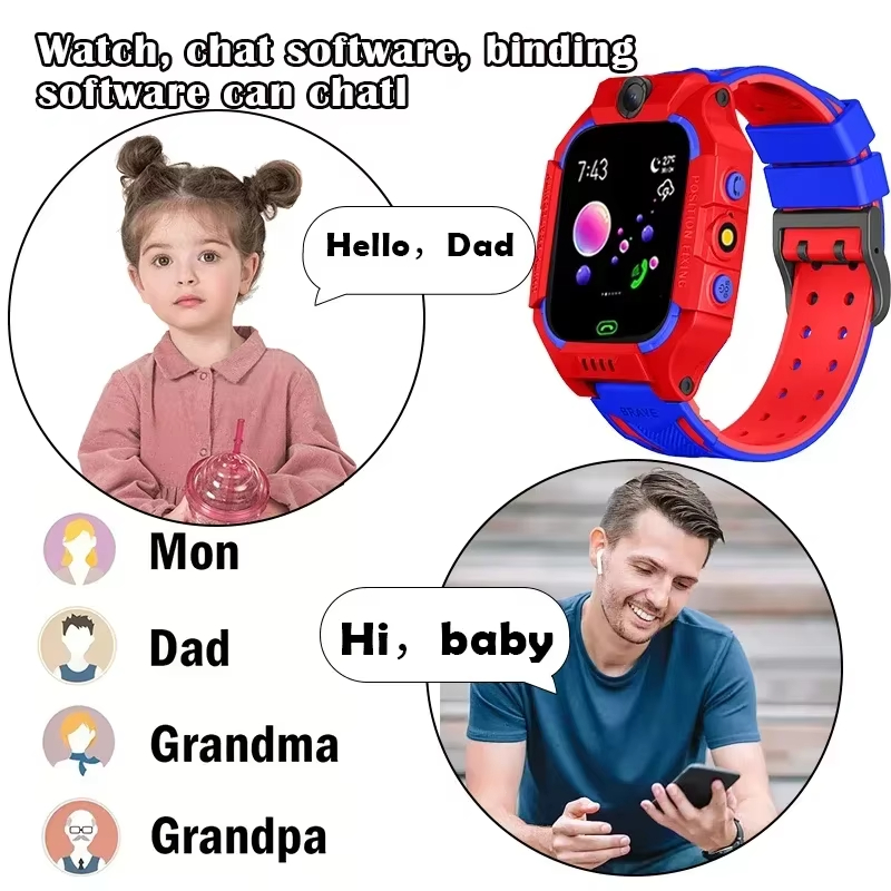 Lenov 5G Child Camera Smart Wa - огляд і ціна Smartwatch Watches Gift For Boys With Gps