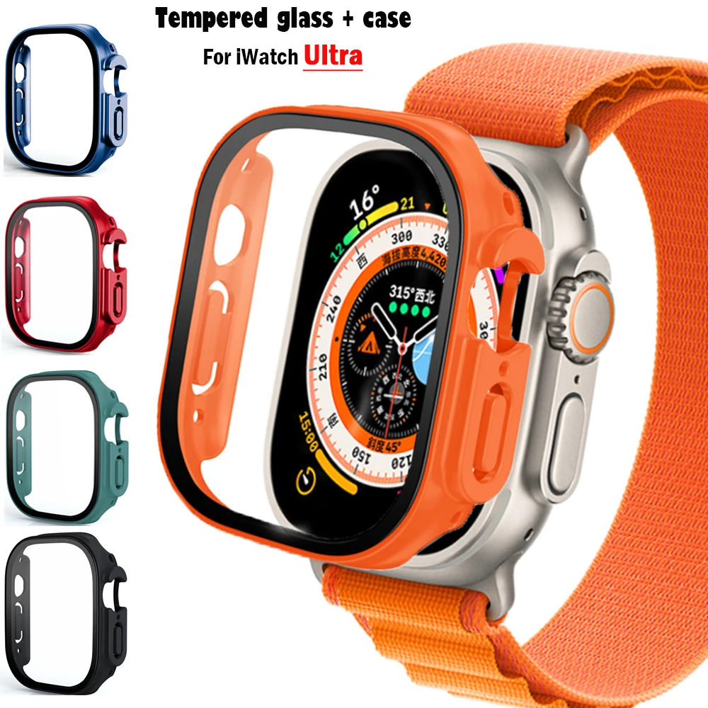 Glass+case For Apple Watch Ult - огляд і ціна Smartwatch Luxury Watches